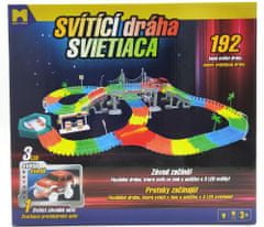 Mac Toys Svítící dráha, 192 dílů