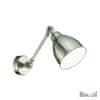 Ideal Lux NEWTON AP1 NICKEL LAMPA NÁSTĚNNÁ 016399