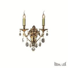 Ideal Lux Ideal Lux GIOCONDA AP2 ORO SVÍTIDLO NÁSTĚNNÉ 060491