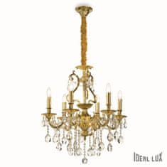 Ideal Lux Ideal Lux GIOCONDA SP6 ORO SVÍTIDLO ZÁVĚSNÉ 060507