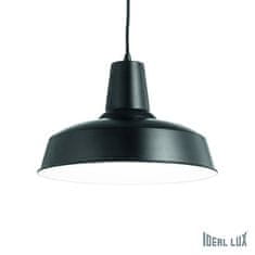 Ideal Lux Ideal Lux MOBY SP1 NERO SVÍTIDLO ZÁVĚSNÉ 093659