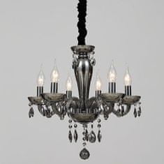 ACA ACA Lighting Crystal závěsné svítidlo BLK82046PSGC