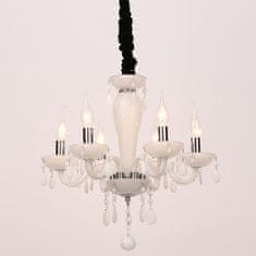 ACA ACA Lighting Crystal závěsné svítidlo BLK82046PWC