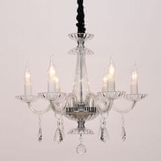 ACA ACA Lighting Crystal závěsné svítidlo BLK80386PCC