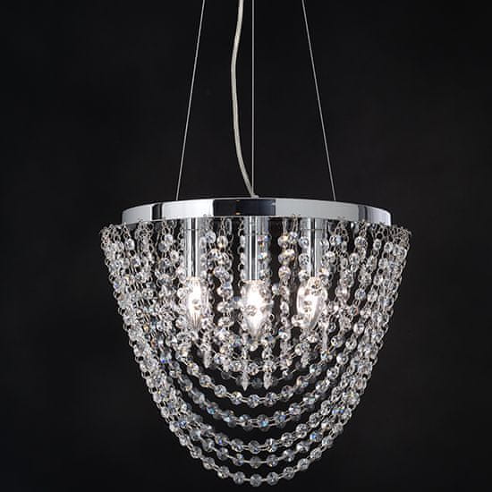 ACA ACA Lighting Crystal stropní svítidlo MISSY404P