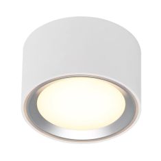 NORDLUX NORDLUX přisazené downlight svítidlo Fallon H60 bílá / kartáč. ocel 47540132