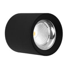 Century CENTURY Stropní SVÍTIDLO LED RONDO ČERNÉ 110x123mm 15W/230VAC 4000K 1350Lm 45d IP20 CEN RNDNE-1511040