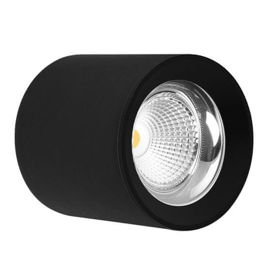 Century CENTURY Stropní SVÍTIDLO LED RONDO ČERNÉ 170x185mm 35W/230VAC 4000K 3675Lm 45d IP20 CEN RNDNE-3517040