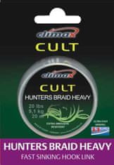 Climax šňůra-HUNTERS BRAID HEAVY-Weed-20lb/9,1kg/20m