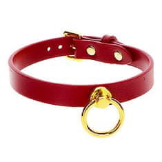 taboom TABOOM Bondage In Luxury O-Ring Collar (Red)