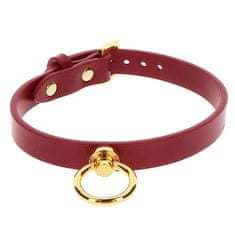 taboom TABOOM Bondage In Luxury O-Ring Collar (Red)