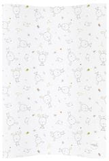 Ceba Baby Podložka přebalovací 2-hranná měkká COSY (50x70) Dream puntíky bílá