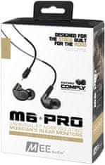 MEE audio M6 PRO 2nd gen., kouřové