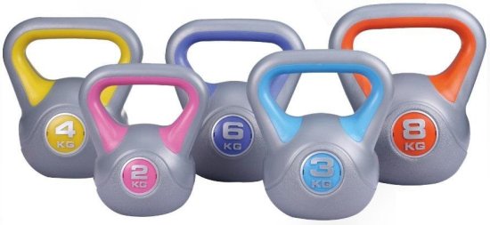 LiveUp ČINKA KETTLEBELL LiveUp Plastic