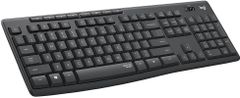 Logitech MK295 Silent, černá