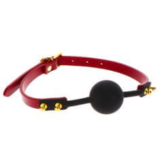 taboom TABOOM Bondage In Luxury Silicone Ball Gag (Red)