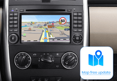 2din CD DVD Android Autorádio pro Mercedes-Benz Sprinter, Vivano, Vito, A-Class, B-Class V-Class, autorádio VW Crafter s CD/DVD, Android autorádio do Mercedes Sprinter Vito Viano, A/B/V Class W906