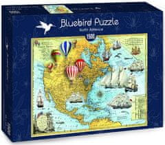 Blue Bird Puzzle Severní Amerika