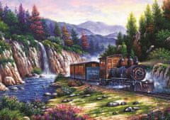 Art puzzle Puzzle Horský vlak