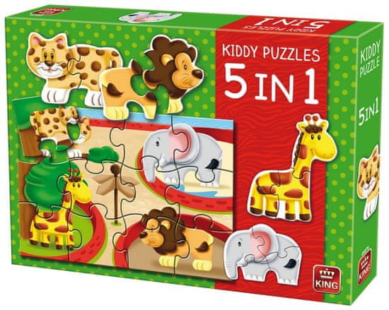 Puzzle ZOO - DĚTSKÉ PUZZLE