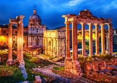 Blue Bird Puzzle Forum Romanum