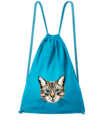 Hobbytriko Batoh s kočkou - Modroočka Barva: Apple Green