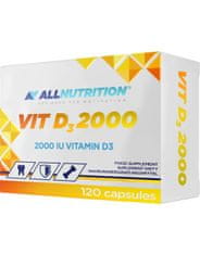 AllNutrition Vit D3 2000 120 kapslí