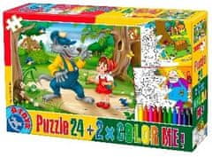 Puzzle Červená Karkulka - DĚTSKÉ PUZZLE