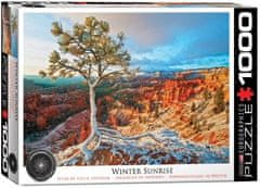 EuroGraphics Puzzle Grand Canyon, zimní slunce