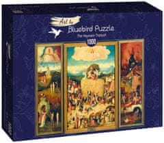 Blue Bird Puzzle Triptych