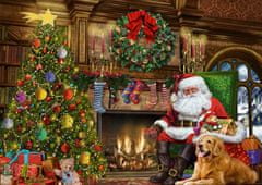 Falcon Puzzle Santa u vánočního stromečku