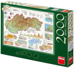 Dino Puzzle Mapa Slovenska