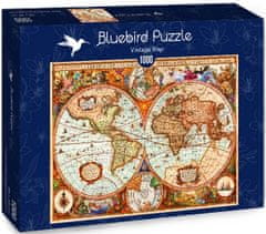 Blue Bird Puzzle Historická mapa