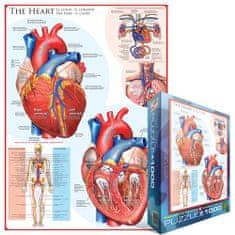 EuroGraphics Puzzle Srdce - schéma