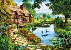 Blue Bird Puzzle Chaloupka u jezera