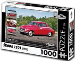 RETRO-AUTA© Puzzle Škoda 1201 (1958)