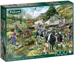 Falcon Puzzle Běžný den na farmě