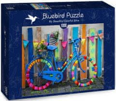 Blue Bird Puzzle Barevné jízdní kolo