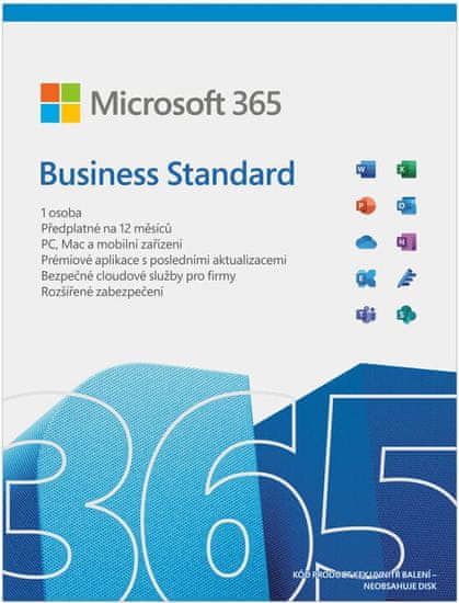 Microsoft 365 Business Standard (KLQ-00211) - elektronická licence