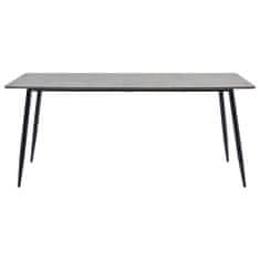 Greatstore Jídelní stůl šedý 180 x 90 x 75 cm MDF