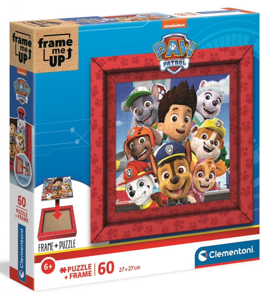 Clementoni Puzzle Frame me up Paw Patrol 60 dílků