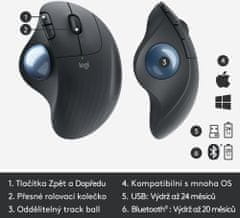 Logitech ERGO M575, graphite (910-005872)