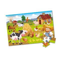 Rappa Puzzle farma maxi 48 ks 90 x 60 cm