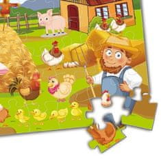 Rappa Puzzle farma maxi 48 ks 90 x 60 cm