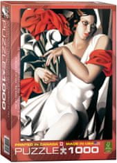 Puzzle Tamara De Lempicka - Portrét Iry 1000 dílků