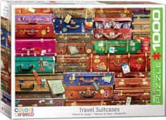 EuroGraphics Puzzle Travel Suitcases 1000 dílků