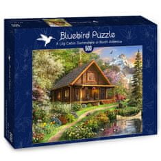 Blue Bird Puzzle Srub někde v Americe