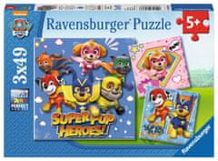 Ravensburger Puzzle Tlapková Patrola 3v1 49 dílků