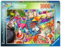 Ravensburger Puzzle Meditace s origami 1000 dílků