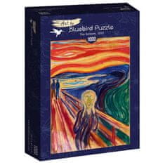 Blue Bird Puzzle Munch - The Scream, 1910 1000 dílků